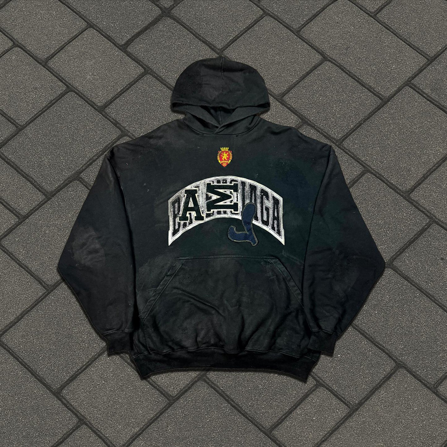 SS23 Balenciaga Black Skater Hoodie