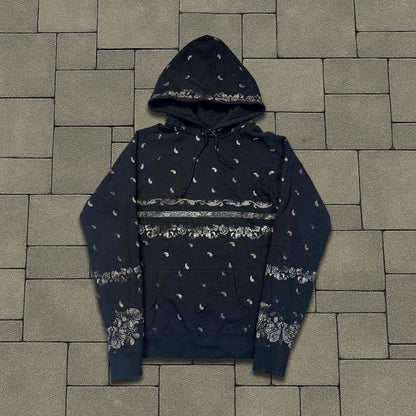 2018 Saint Laurent Paris Paisley Hoodie