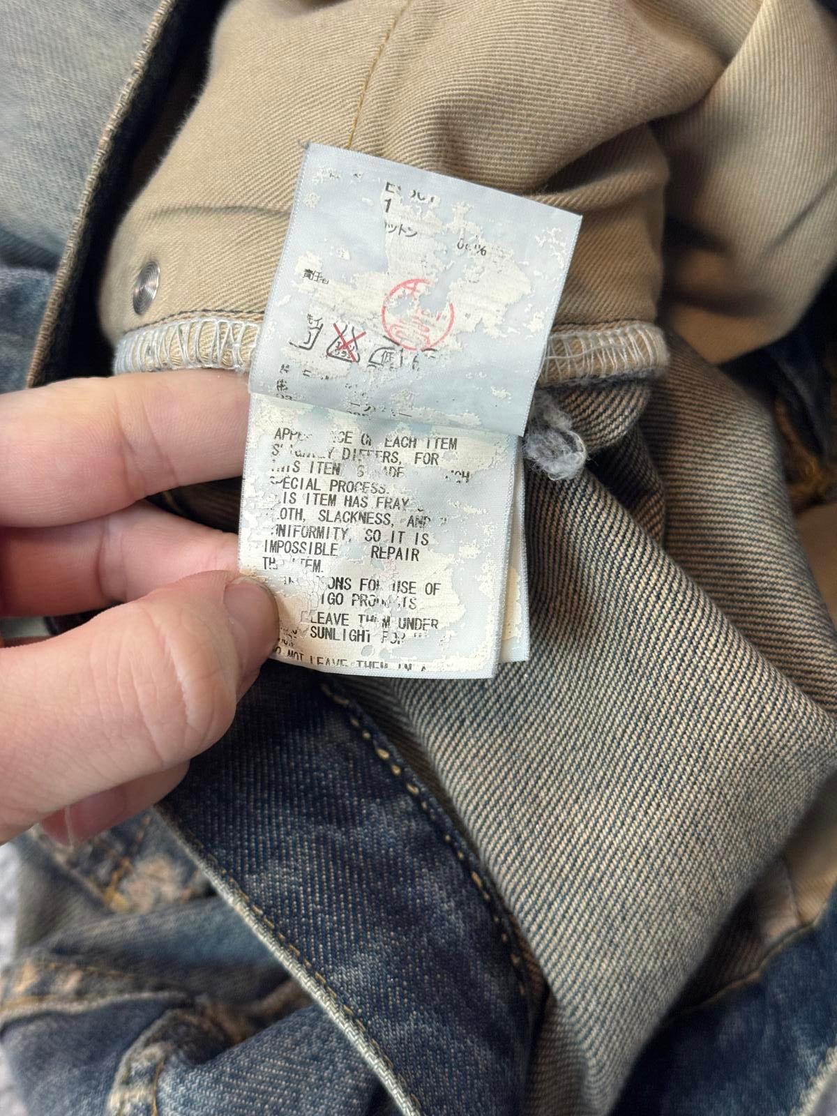 SS10 Undercover Blue Yarn 68 Denim