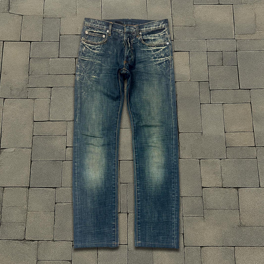 SS07 Dior Homme Spiderweb Denim