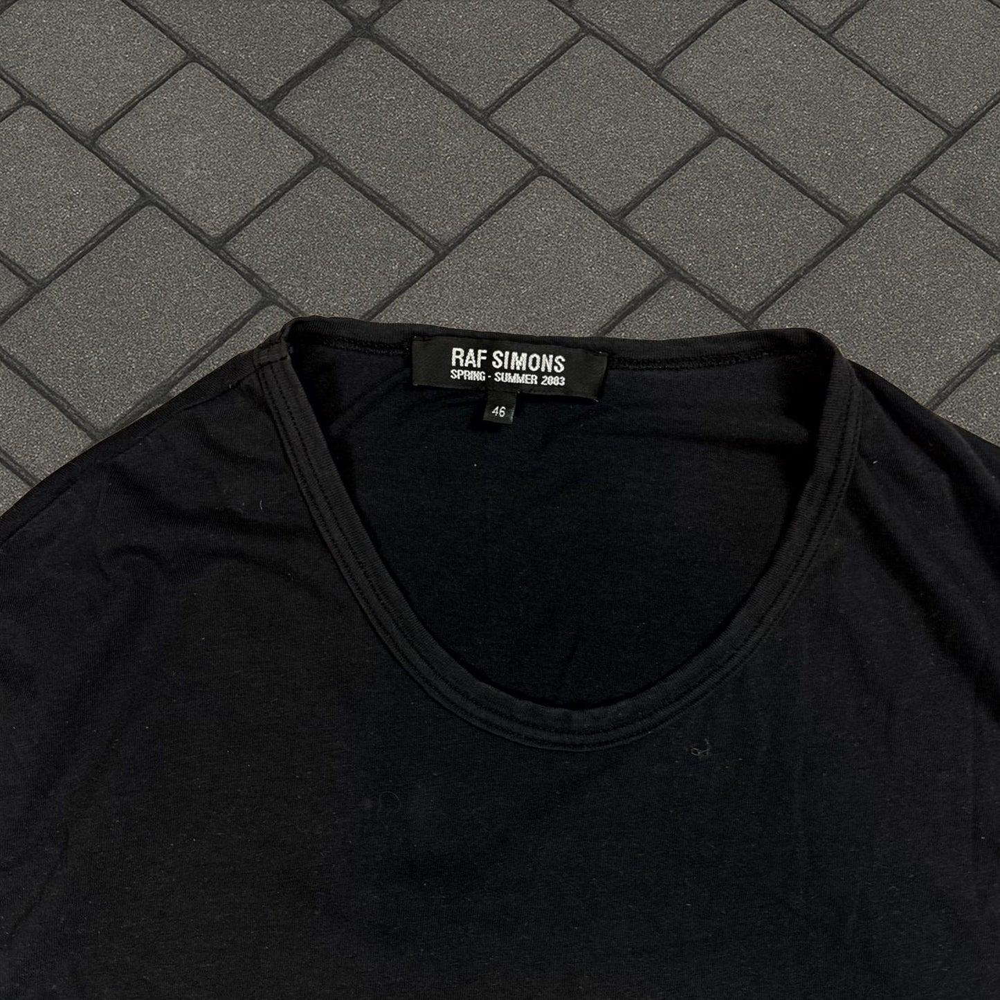 SS03 Raf Simons ‘Consumed’ Cell Tank Top