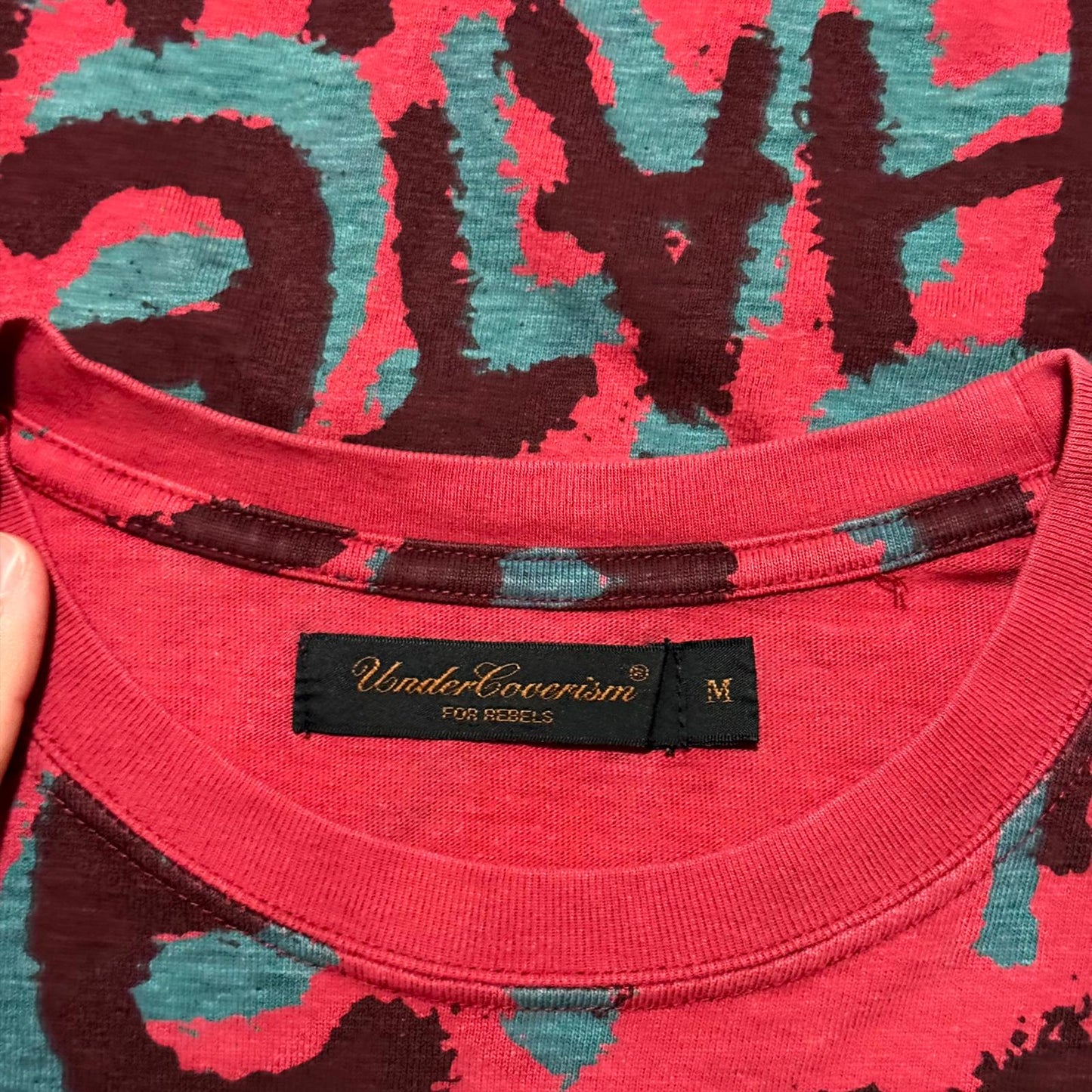 AW03 Undercover 'Paperdoll' Red I Hate Longsleeve