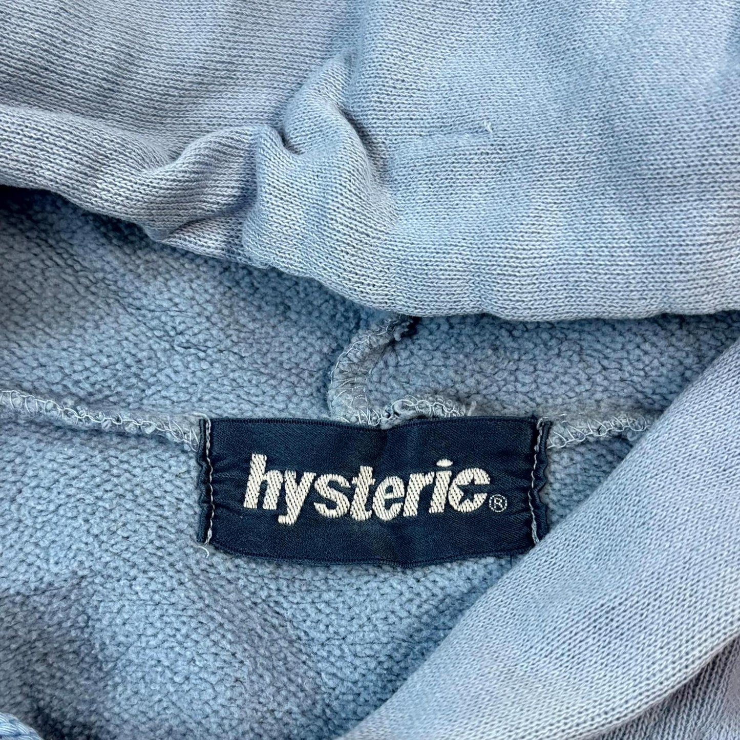 Hysteric Glamour Blue Mechanic Hoodie