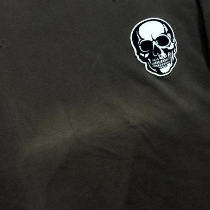 SS04 Number (N)ine Brown Double Skull Crewneck