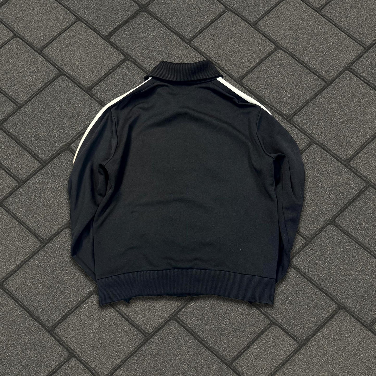 SS04 Number Nine Double Skull Polyester Track Jacket