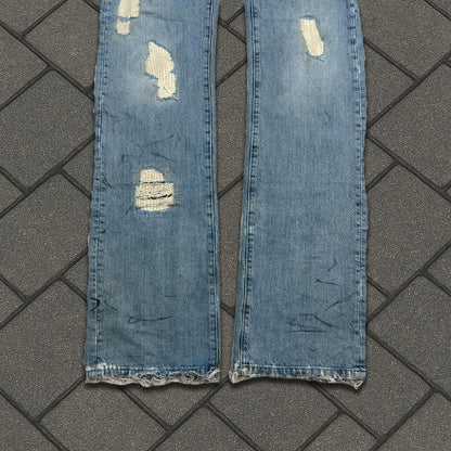 SS06 Dior Homme Crash Denim