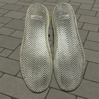 Saint Laurent Paris Silver Star Sneakers