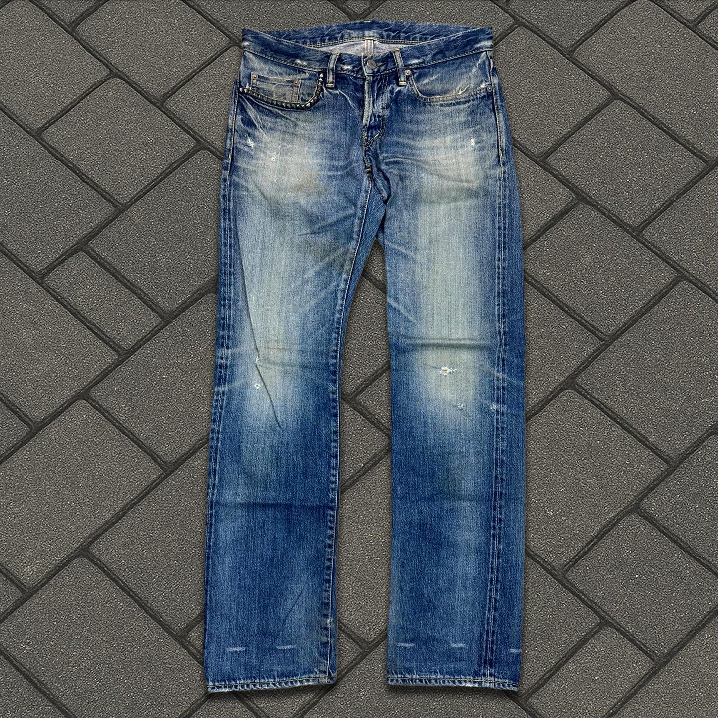 Hysteric Glamour Studded Pocket Denim