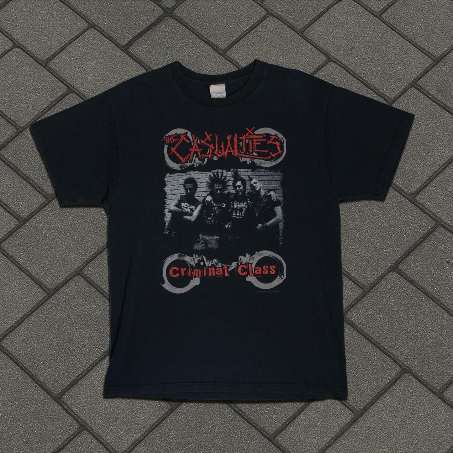 2004 The Casualties Criminal Class Tee