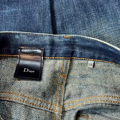 SS07 Dior Homme Blue Washed Denim