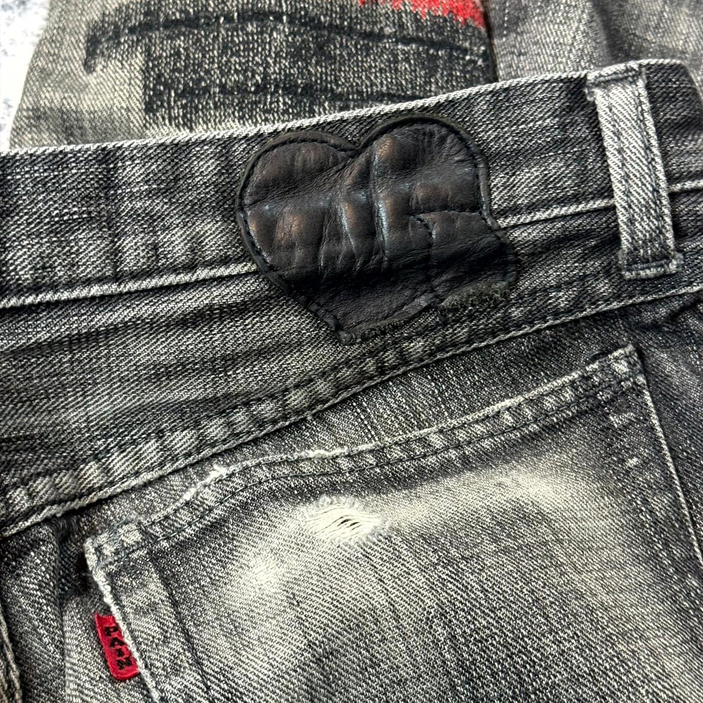 SS05 Number Nine “Nightcrawler” Denim