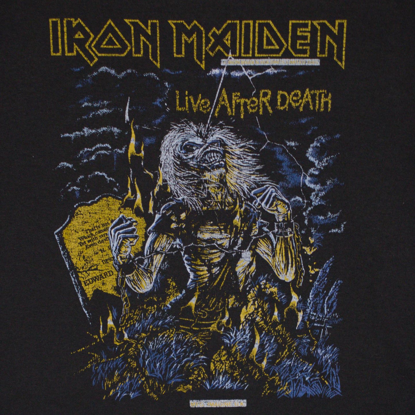 90’s Iron Maiden Live After Death Tee