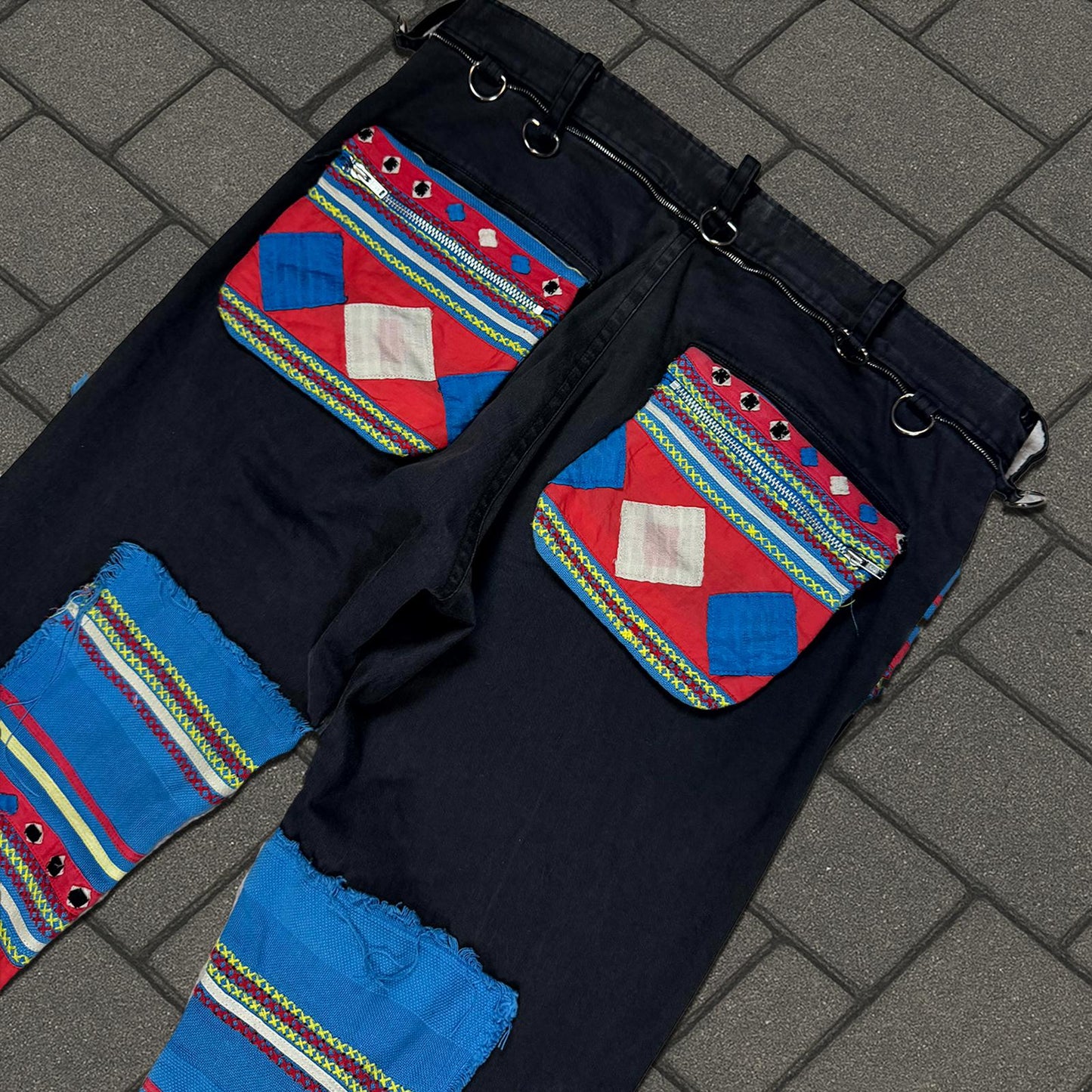 SS03 Undercover Ethnic Scab Pants