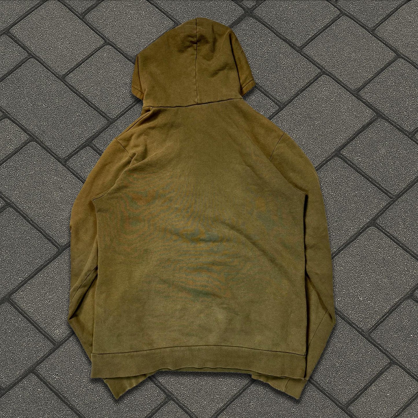 AW05 Raf Simons Brown Poltergeist Hoodie