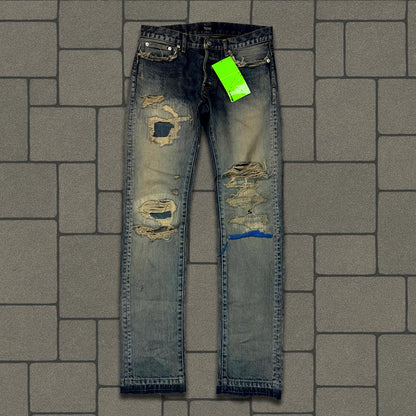 SS10 Undercover Blue Yarn 68 Denim