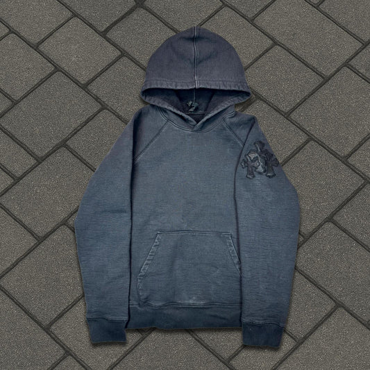Chrome Hearts Black Triple Cross Paper Jam Hoodie