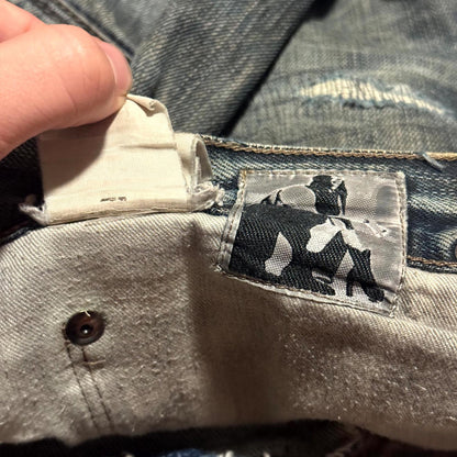 FW07 RIck Owens Dust Detroit Cut Denim