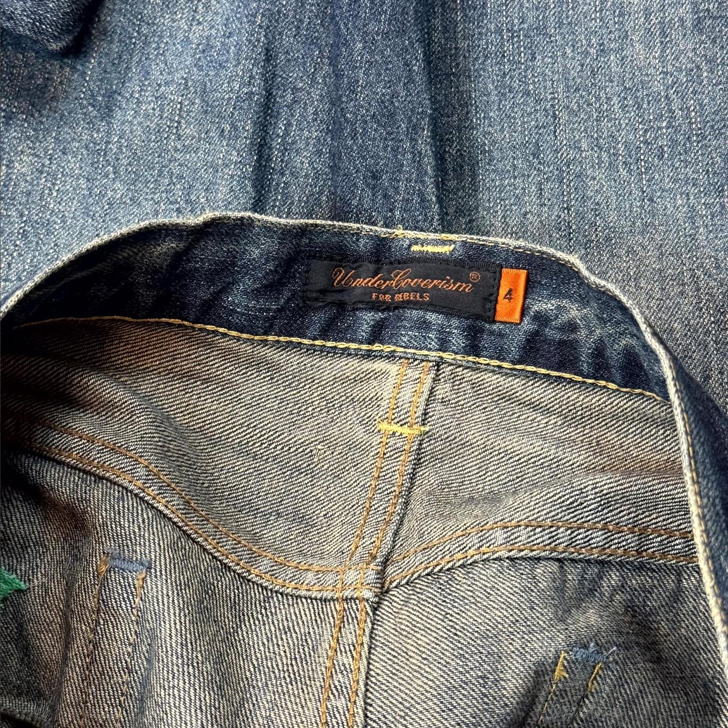 AW07 Undercover Apple Fang Denim