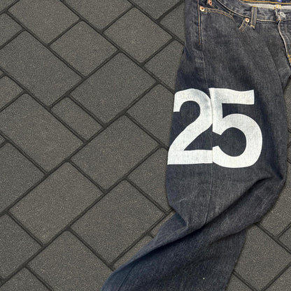 AW02 Junya Watanabe “25” Striped Denim