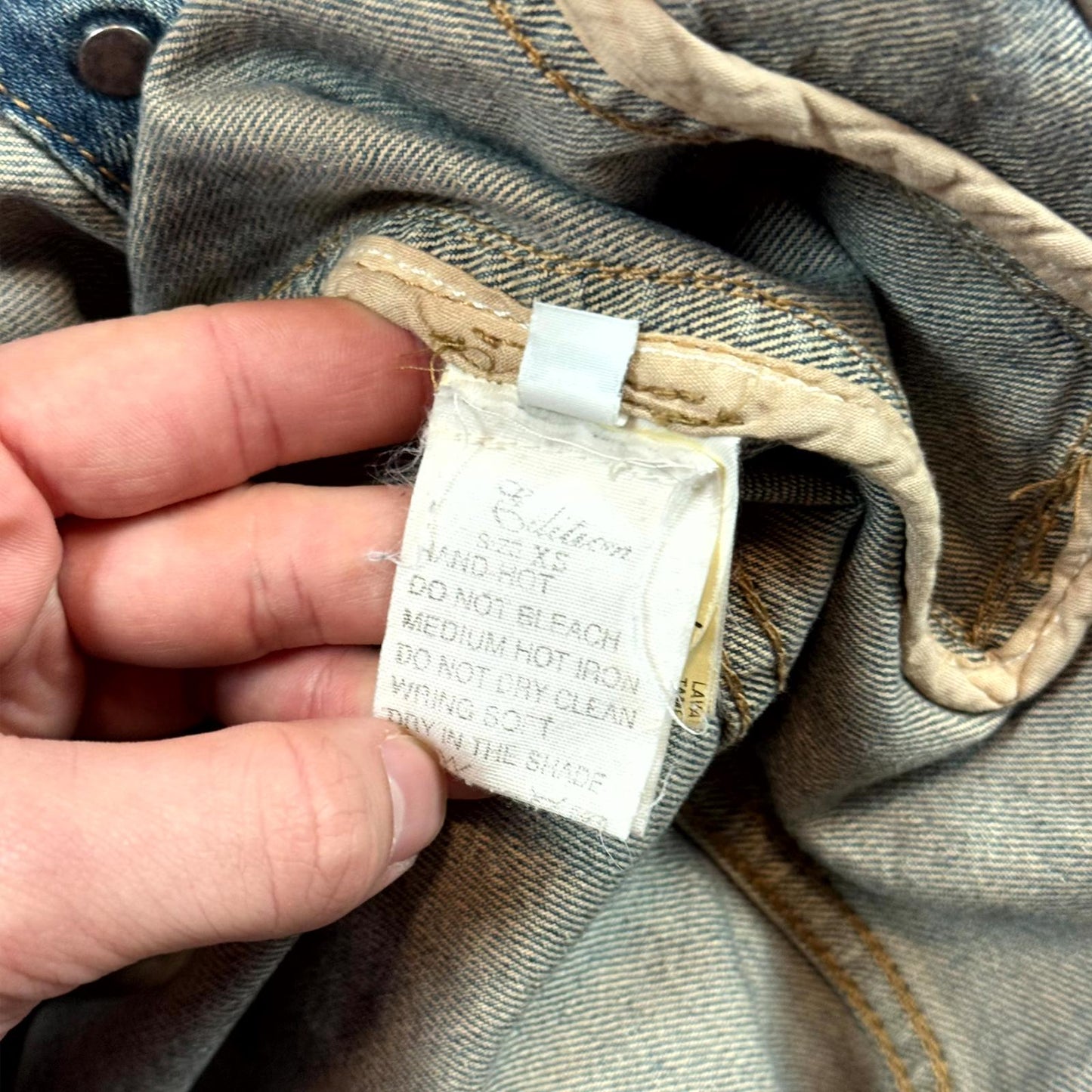 AW06 Rick Owens Mudwash Denim Jacket