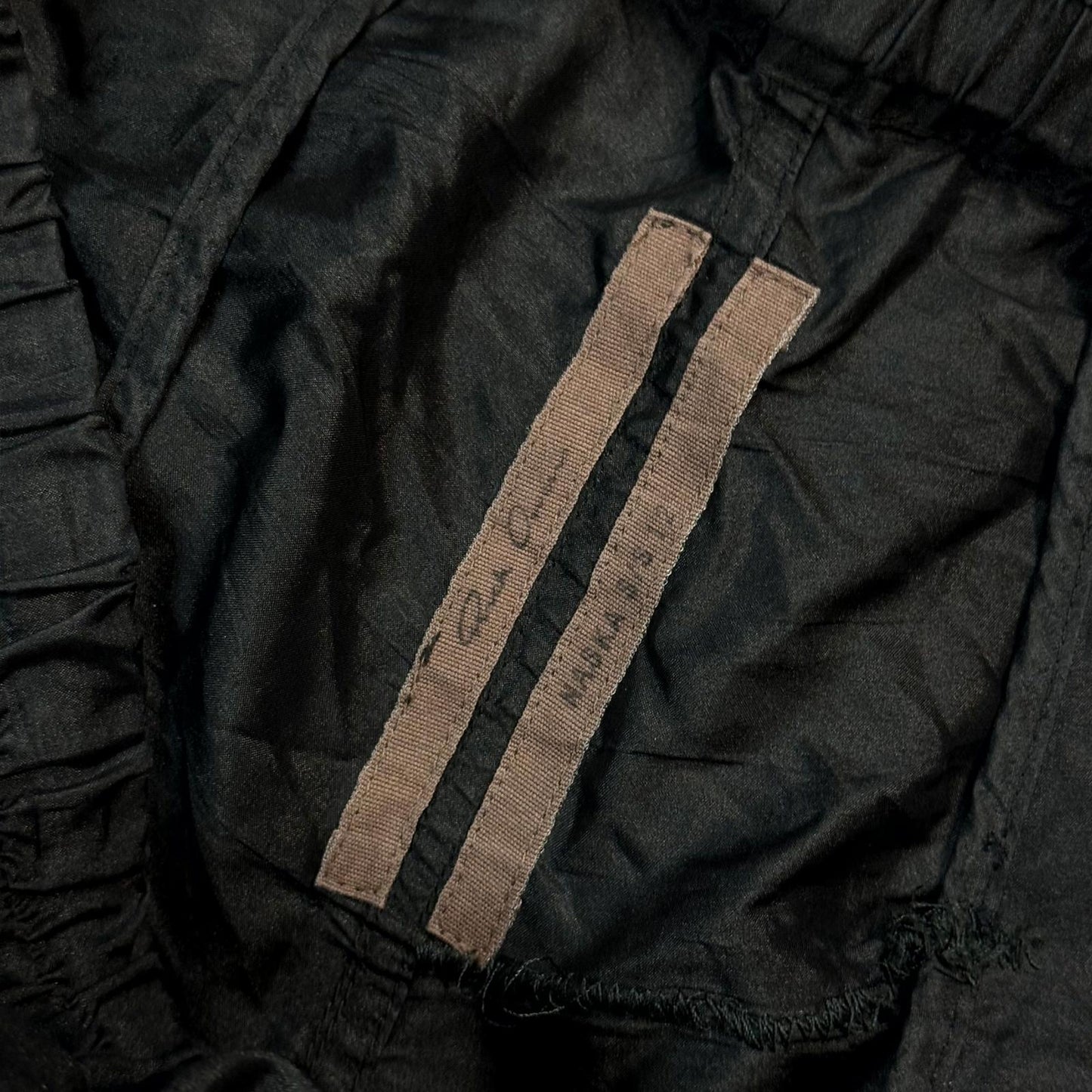 SS12 Rick Owens Nylon Pod Shorts