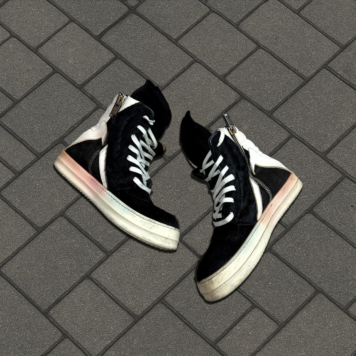 FW13 Rick Owens Ponyhair Geobaskets