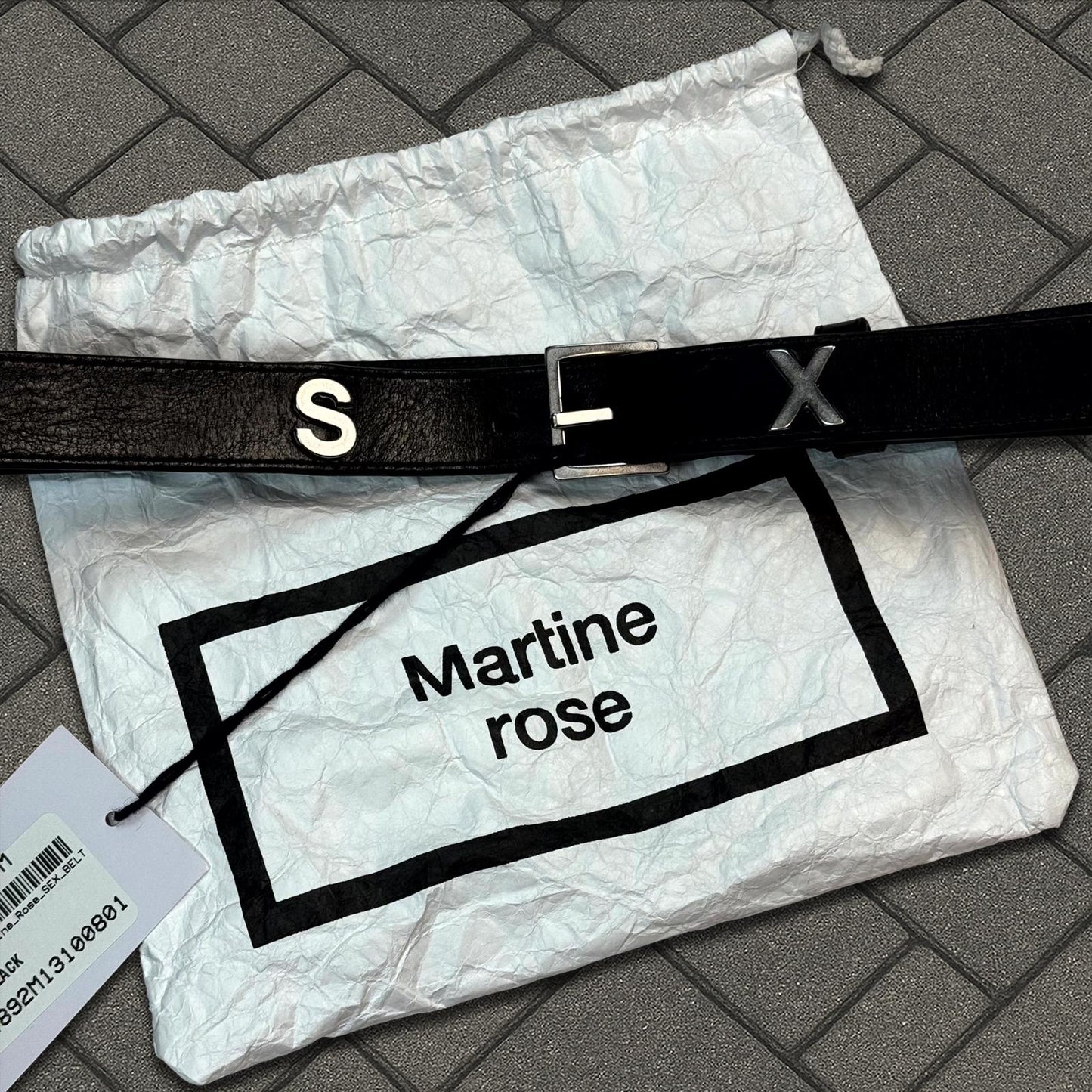 Martine Rose Sex Belt