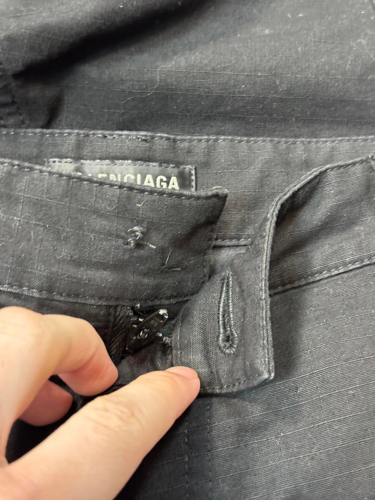 FW23 Balenciaga Flared Convertible Cargo Pants