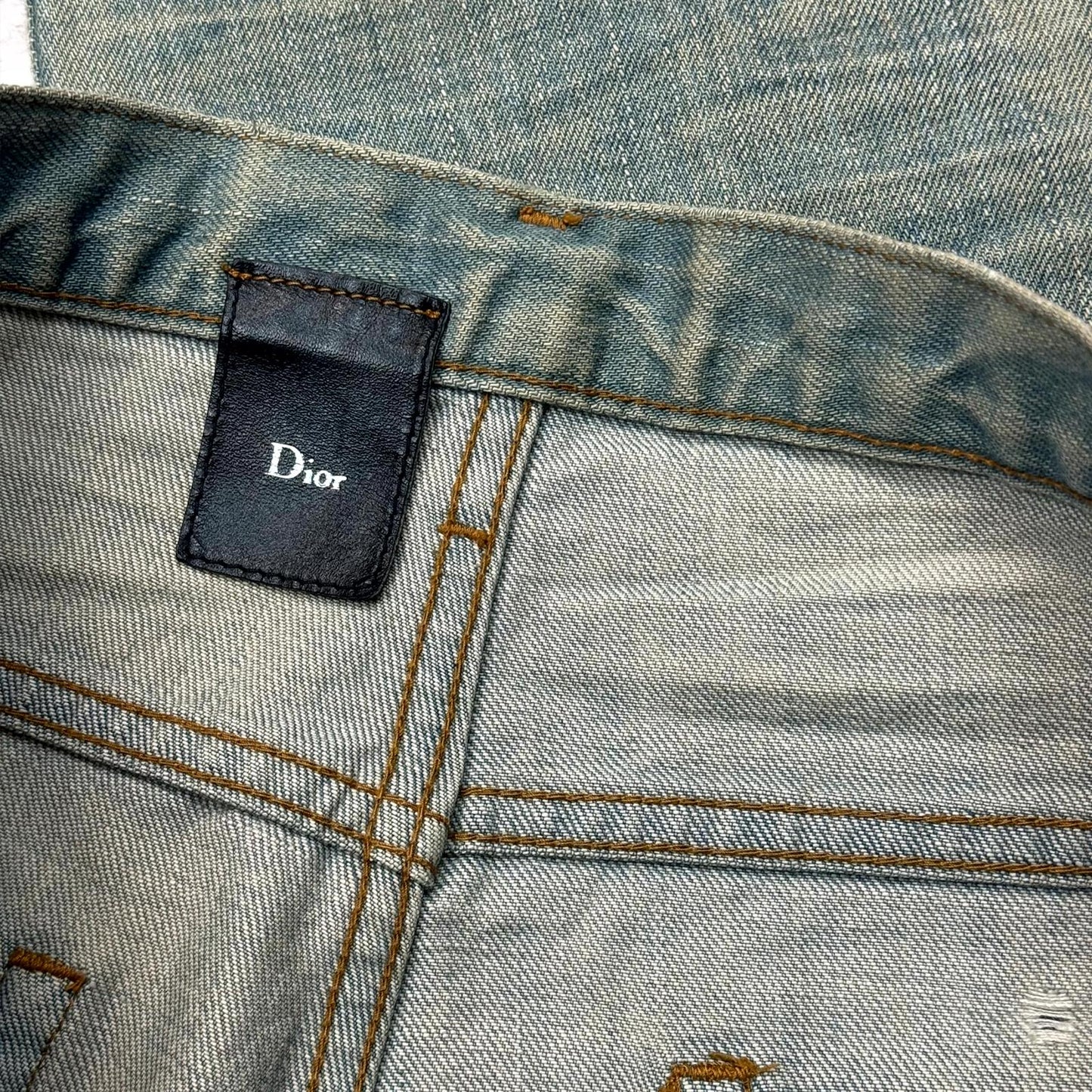 SS04 Dior Homme Unwaxed Bleu Clair Denim