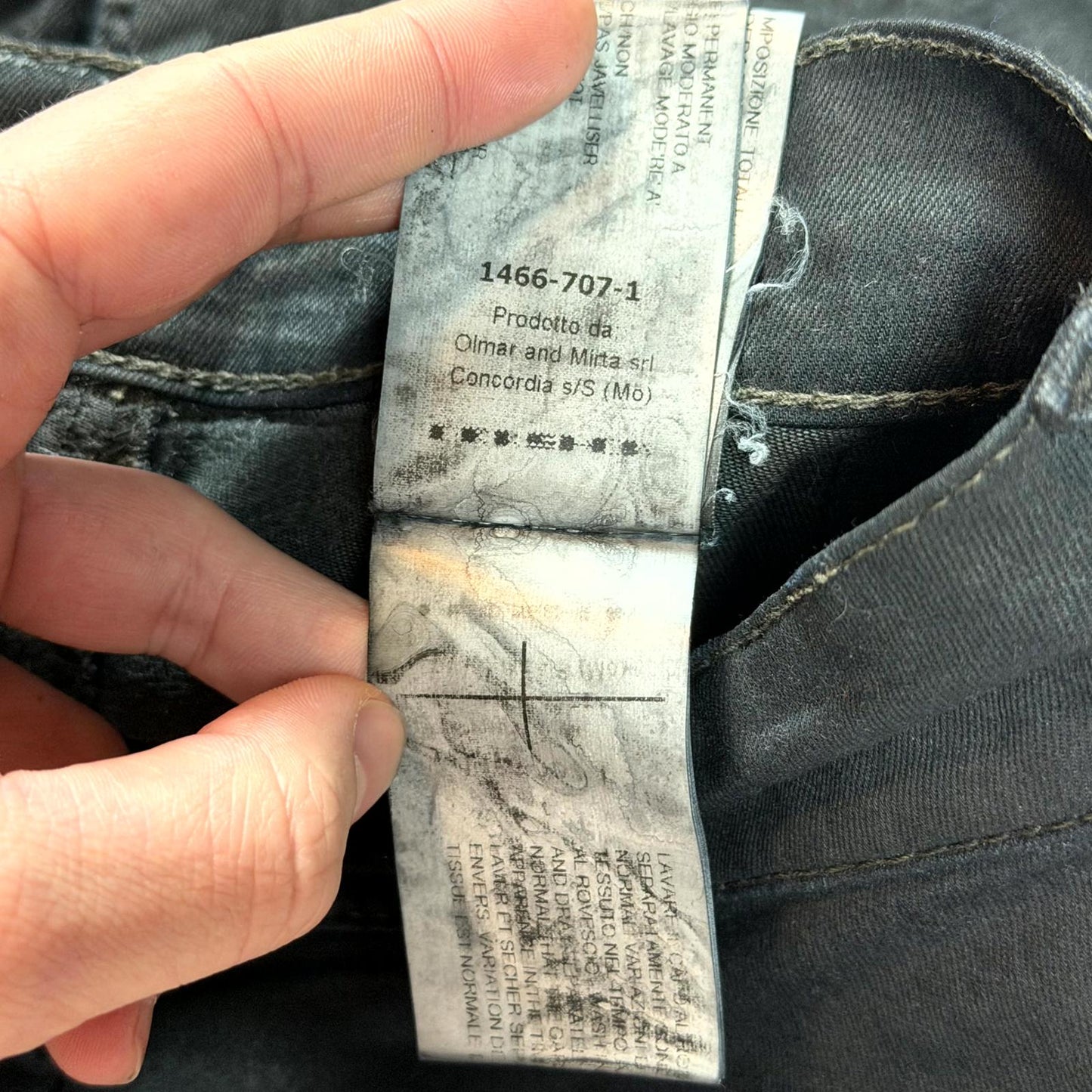 SS14 Rick Owens Memphis Cut Denim