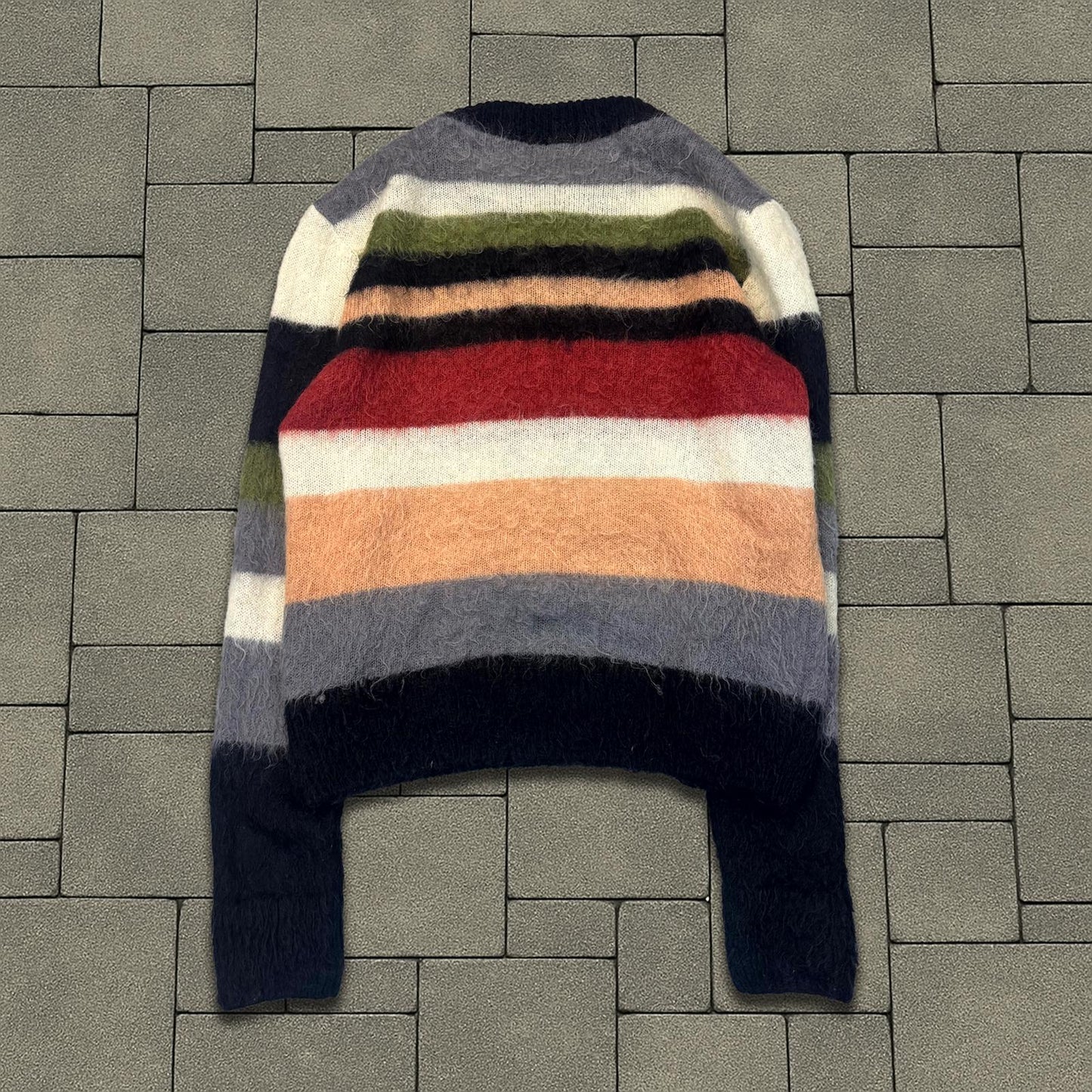 2017 Saint Laurent Paris Johnny Rotten Mohair Sweater