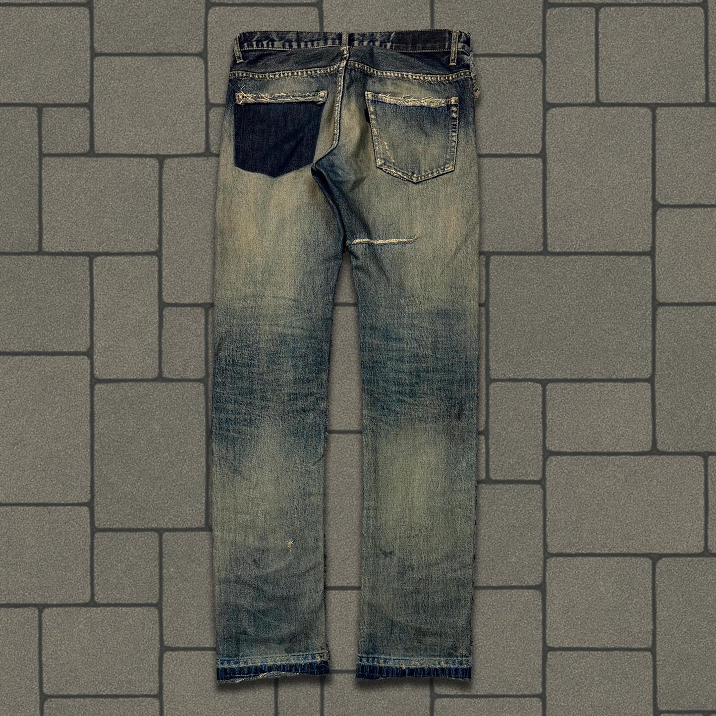 SS10 Undercover Blue Yarn 68 Denim