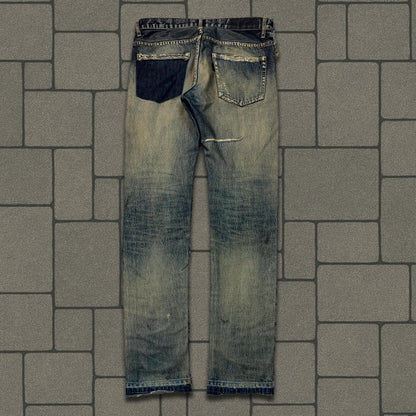 SS10 Undercover Blue Yarn 68 Denim