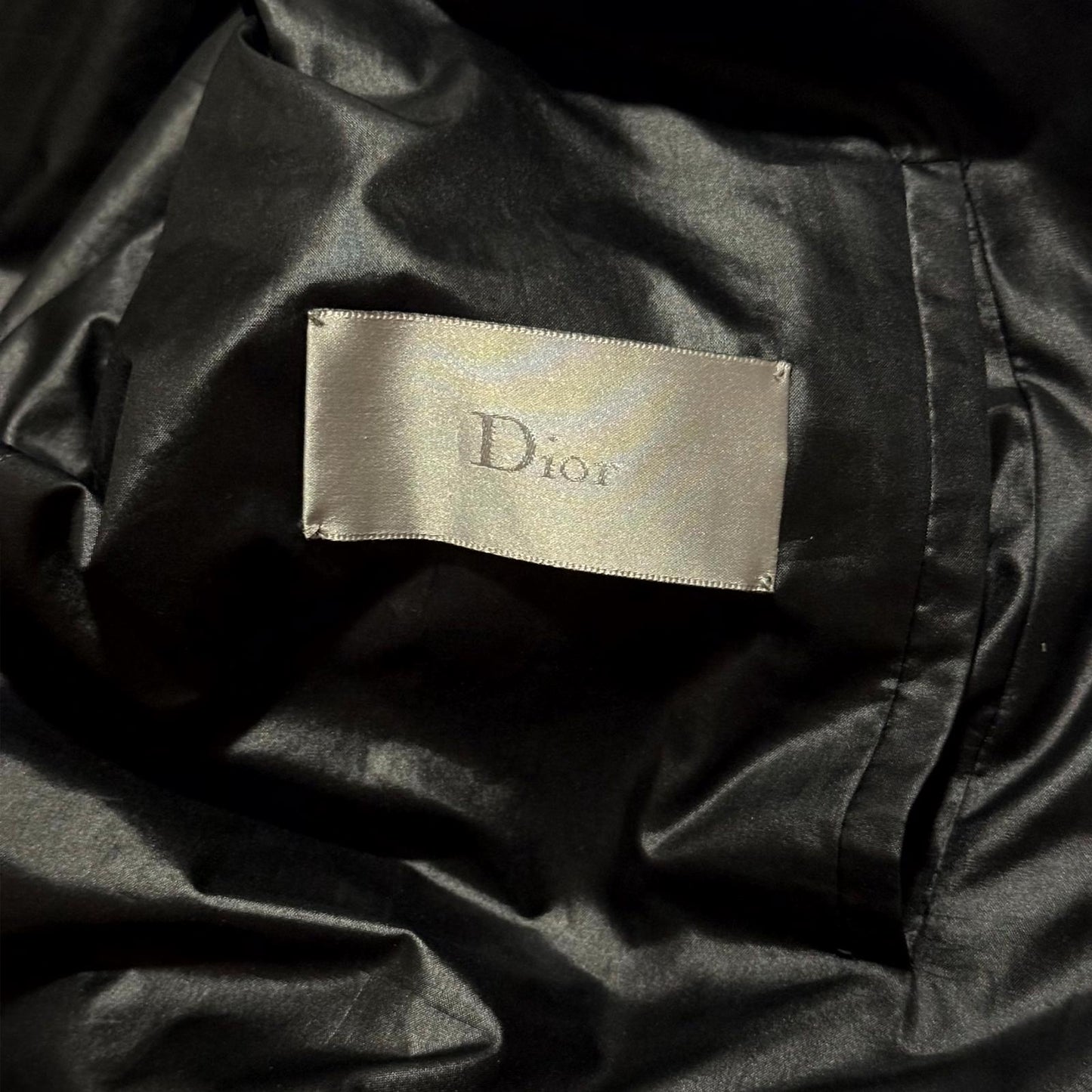 SS06 Dior Homme Black Bomber Jacket