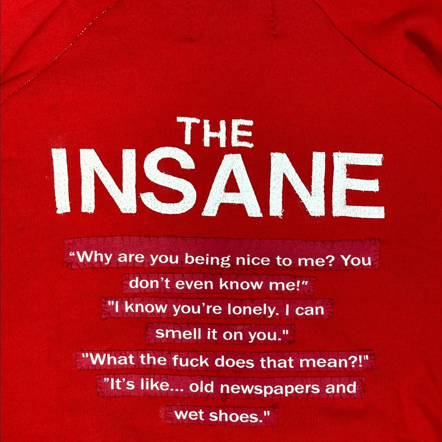 Miju Repairs x Noon ‘The Insane’ Patchwork Crewneck