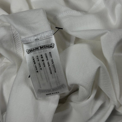 Chrome Hearts Blue Collar White Tee