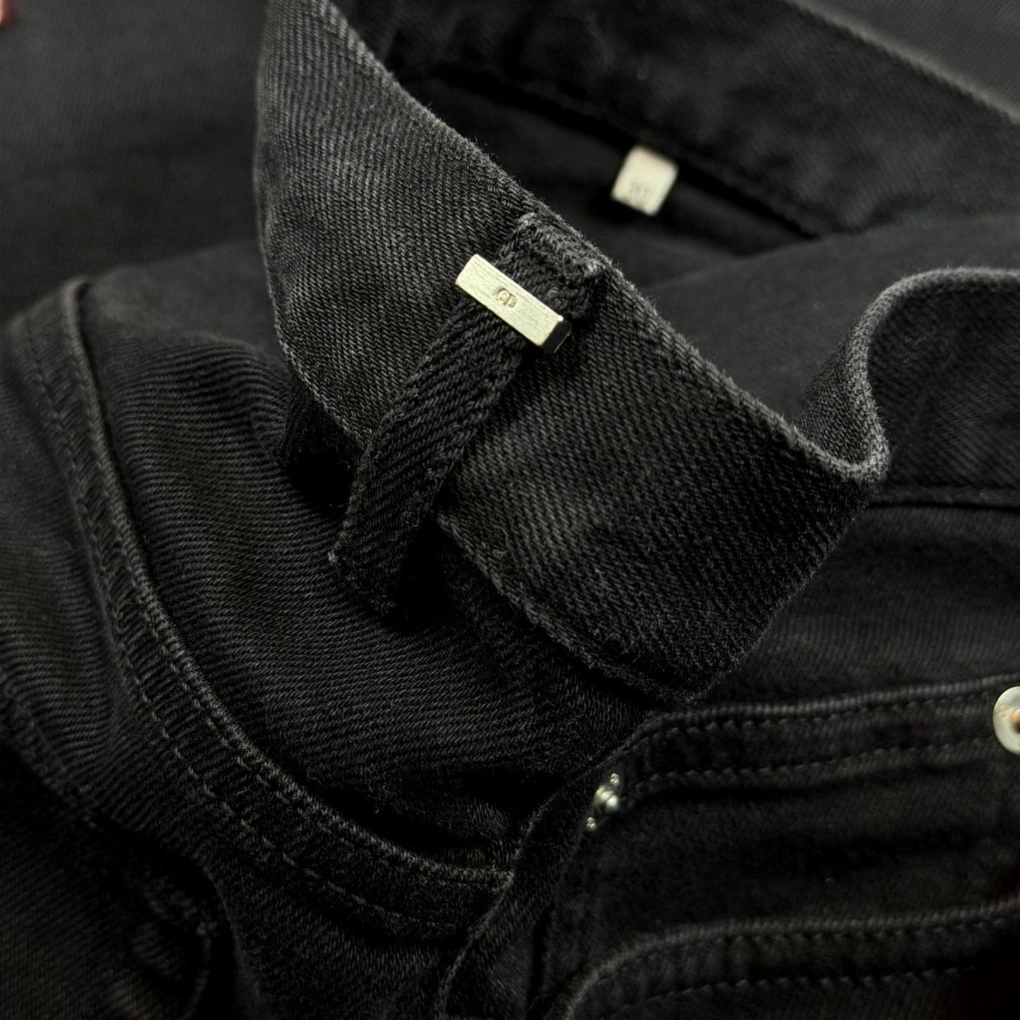 AW16 Dior Homme Red Stitch Denim