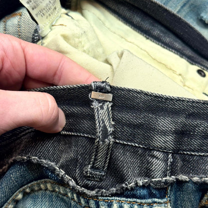 AW06 Dior Homme Cummerbund Denim