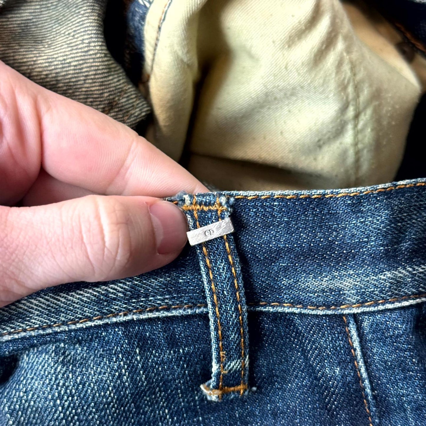 AW06 Dior Homme Dirty Wash Denim