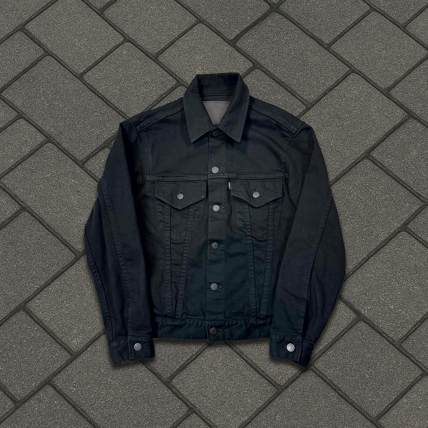 Hysteric Glamour Black Denim Trucker Jacket