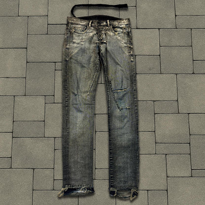 FW07 Rick Owens Dust Detroit Cut Denim