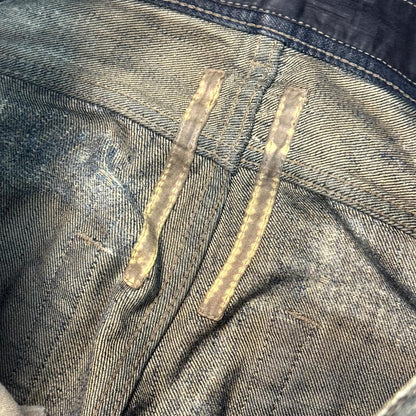 FW07 Rick Owens Dust Detroit Cut Denim