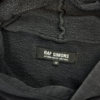 AW03 Raf Simons Black New Order Hoodie