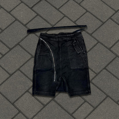 Rick Owens DRKSHDW Aircut Denim Shorts