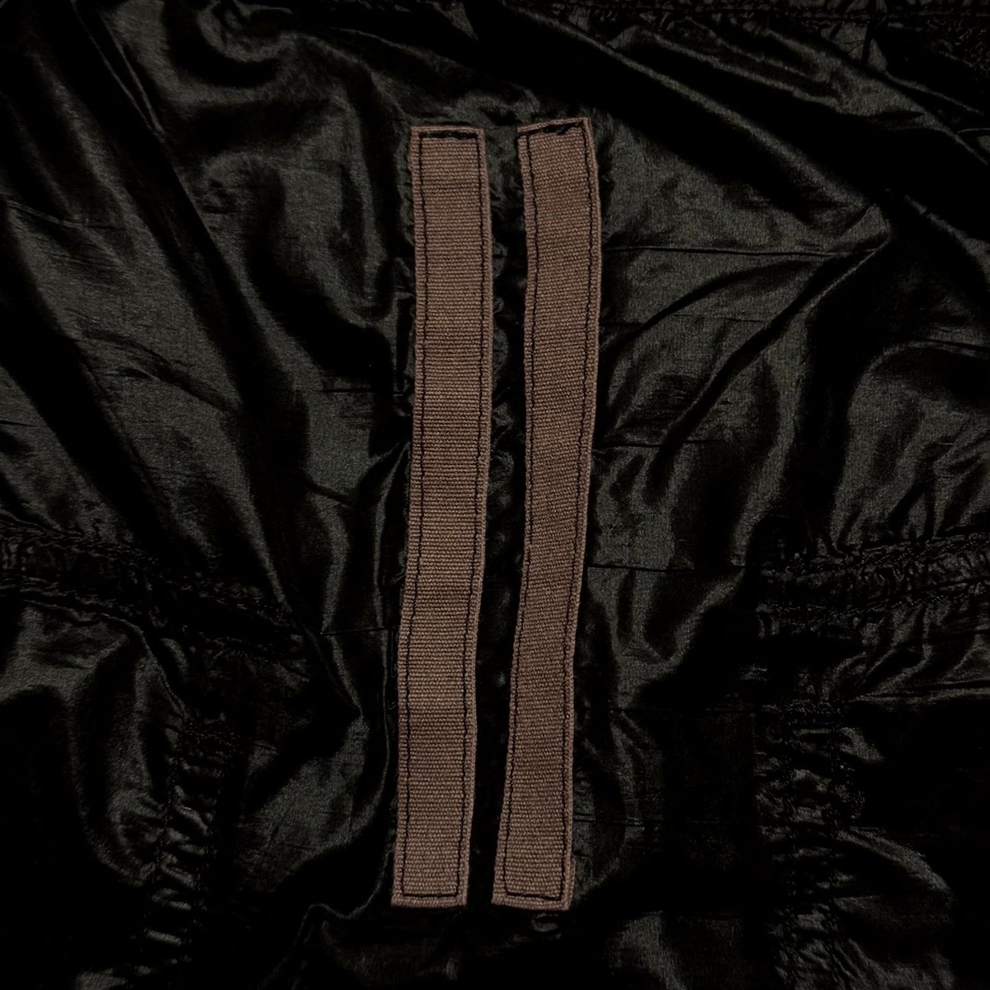 SS15 Rick Owens 'Faun' Black Lightweight Pod Shorts