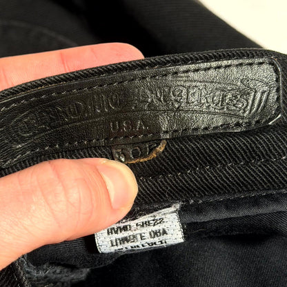 Chrome Hearts Fleur Knee Denim