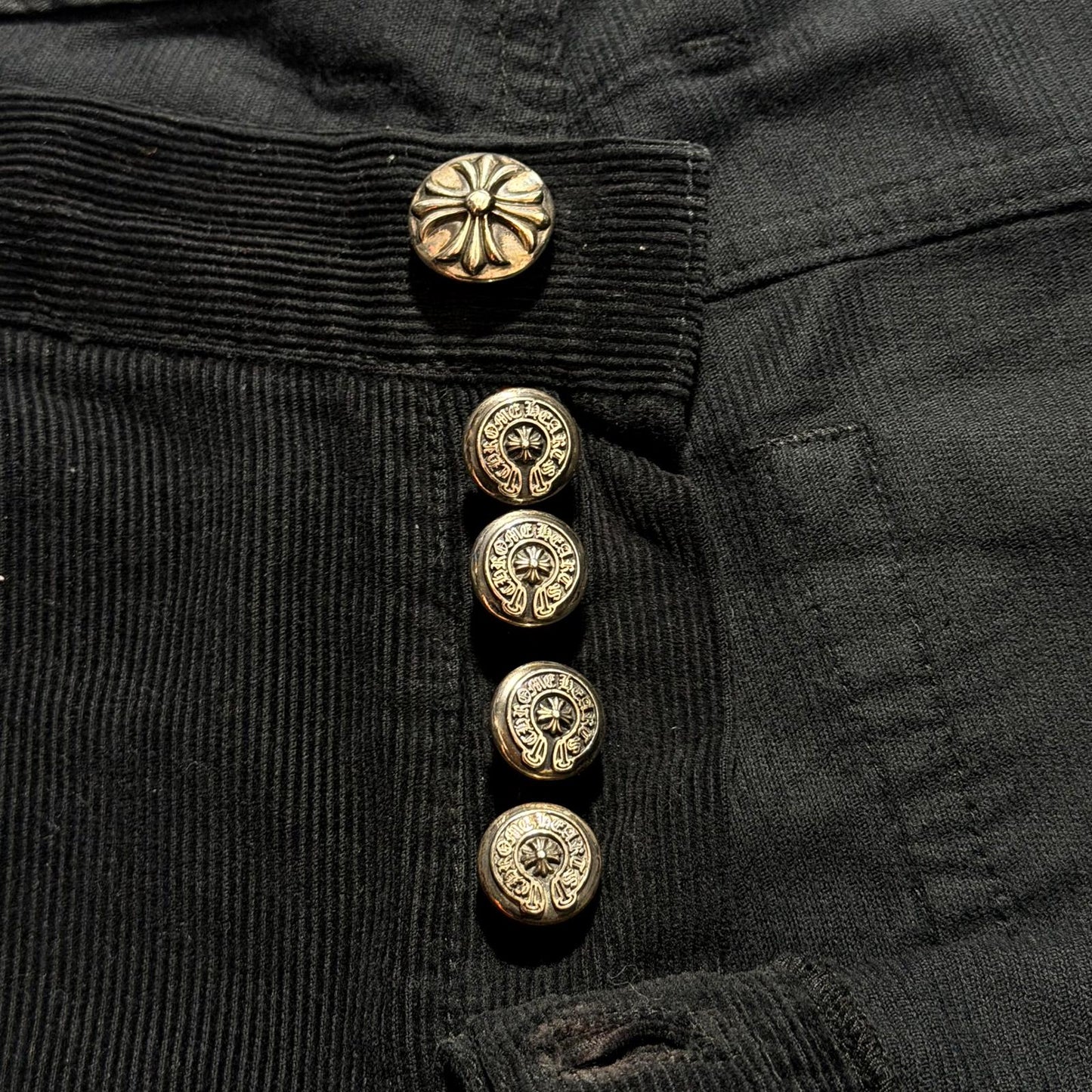 Chrome Hearts JVP Corduroy Flared Pants