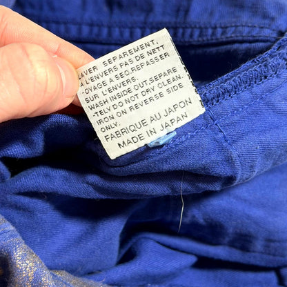 SS09 Dior Homme Gold Waxed Denim