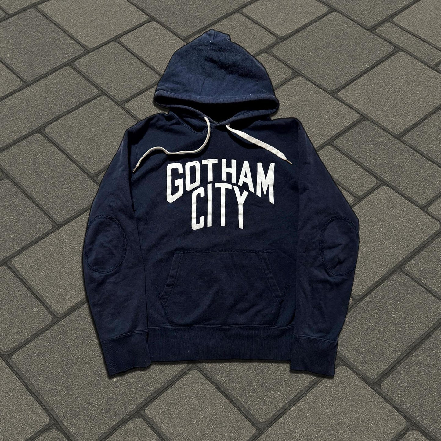 Number (N)ine Navy Gotham City Hoodie