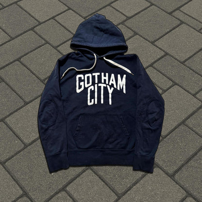 Number (N)ine Navy Gotham City Hoodie
